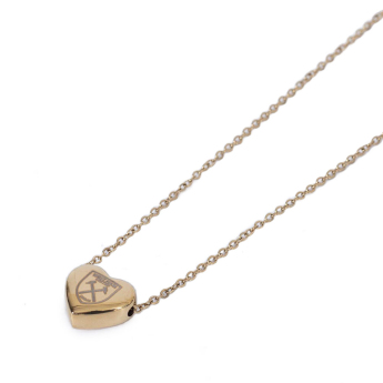 West Ham United naszyjnik Gold Plated Heart Necklace