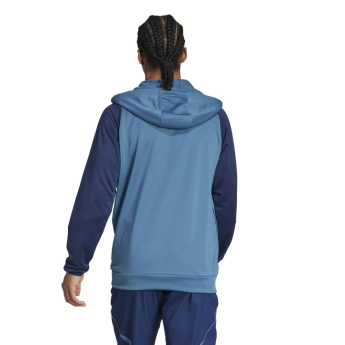Arsenal męska bluza z kapturem Track blue