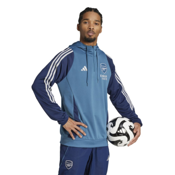 Arsenal męska bluza z kapturem Track blue