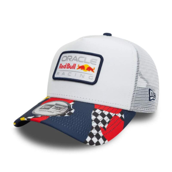 Red Bull Racing czapka baseballówka Abstract Trucker white F1 Team 2025