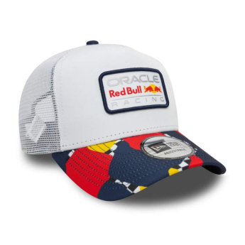 Red Bull Racing czapka baseballówka Abstract Trucker white F1 Team 2025
