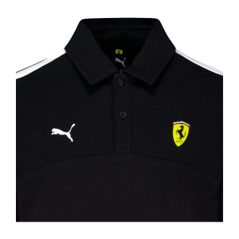 Ferrari męska koszulka polo Logo black F1 Team 2025