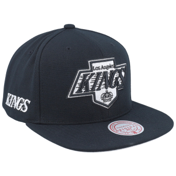 Los Angeles Kings czapka flat baseballówka Evergreen Black White Snapback Vntg