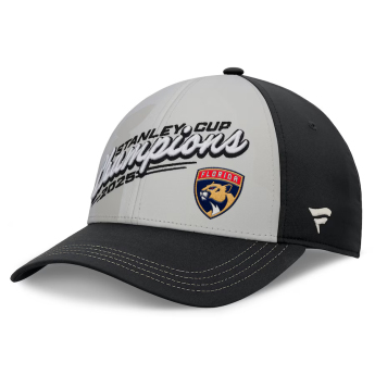 Florida Panthers czapka baseballówka 2025 Stanley Cup Champions Locker Room Adjustable Hat
