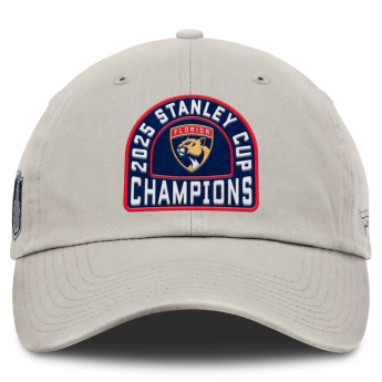 Florida Panthers damska czapka baseballowa 2025 Stanley Cup Champions Unstructured Adjustable