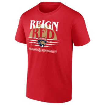 Florida Panthers koszulka męska 2025 Stanley Cup Champions Hometown DNA red