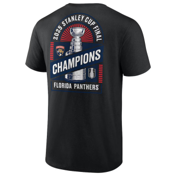 Florida Panthers koszulka męska 2025 Stanley Cup Champions Shine black