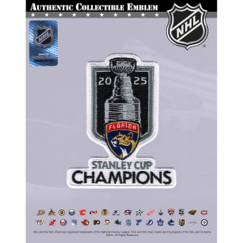 Florida Panthers naszywka 2025 Stanley Cup Champions Jersey