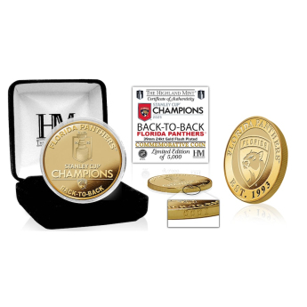 Florida Panthers Monety kolekcjonerskie 2025 Stanley Cup Champions Gold Coin