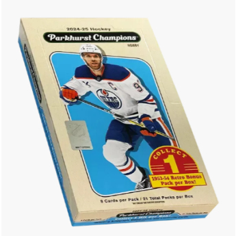 NHL pudełka karty hokejowe NHL 2024-25 Upper Deck Parkhurst Champions Hockey Hobby box