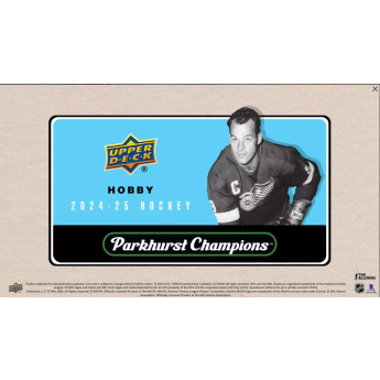 NHL pudełka karty hokejowe NHL 2024-25 Upper Deck Parkhurst Champions Hockey Hobby box