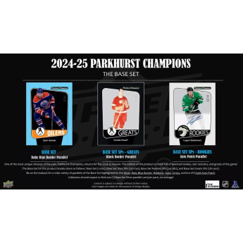 NHL pudełka karty hokejowe NHL 2024-25 Upper Deck Parkhurst Champions Hockey Hobby box