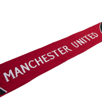 Manchester United szalik zimowy Scarf red