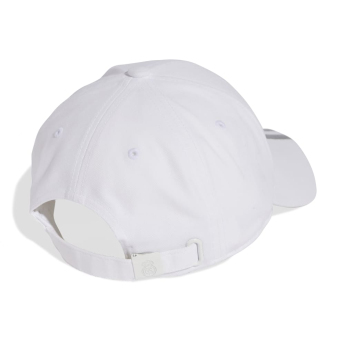Real Madryt dziecięca czapka baseballowa Home 2025 white