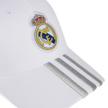 Real Madryt dziecięca czapka baseballowa Home 2025 white