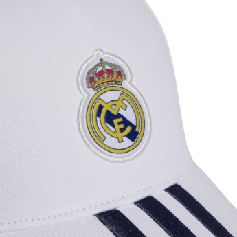 Real Madryt dziecięca czapka baseballowa Clasic white