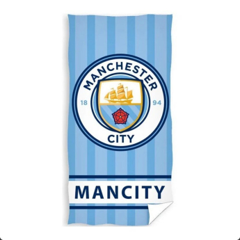 Manchester City ręcznik plażowy Text