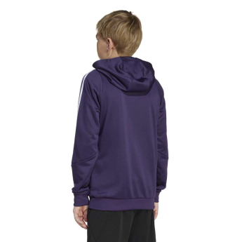 Manchester United dziecięca bluza z kapturem Track purple