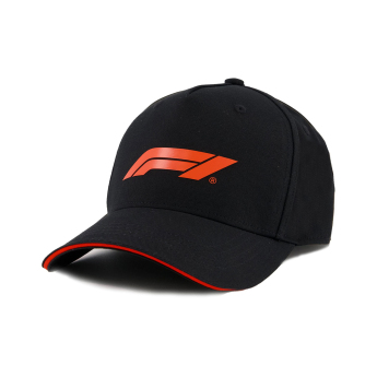 Formuła 1 czapka baseballówka Small Logo black F1 Team 2025