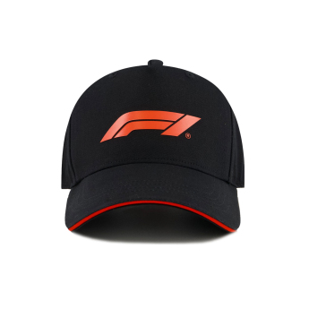 Formuła 1 czapka baseballówka Small Logo black F1 Team 2025