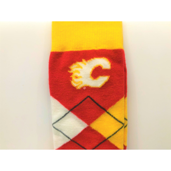 Calgary Flames skarpetki Graphic Argyle Lineup Socks size: 5 - 12