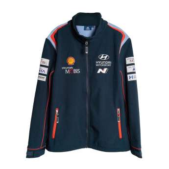 Hyundai Motorsport kurtka męska softshell navy 2025