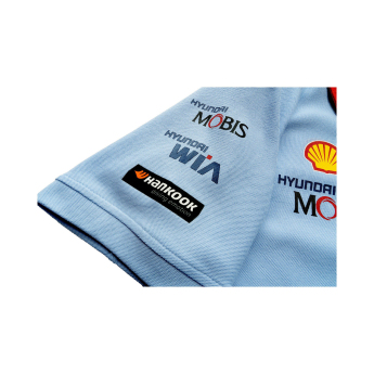 Hyundai Motorsport męska koszulka polo blue 2025