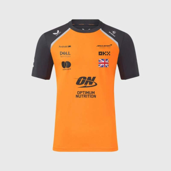 McLaren Honda koszulka męska Lando Norris official Teamline Replica orange F1 Team 2025