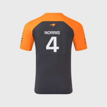 McLaren Honda koszulka męska Lando Norris official Teamline Replica grey F1 Team 2025