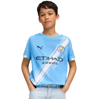 Manchester City dziecięca koszulka meczowa official replica 25/26 home