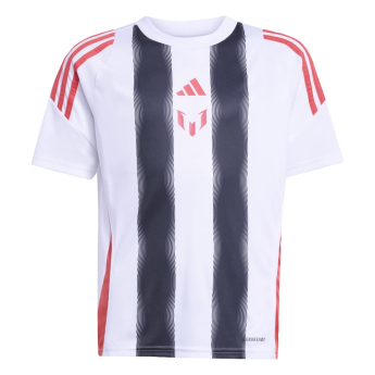 Lionel Messi dziecięca koszulka meczowa MESSI Stripe white