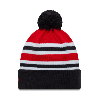 Manchester United czapka zimowa Knit Bobble Stripe