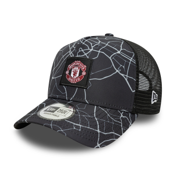 Manchester United czapka baseballówka 9Forty Trucker Camo black