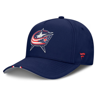 Columbus Blue Jackets czapka baseballówka 2025 Draft Authentic Pro Structured Adjustable