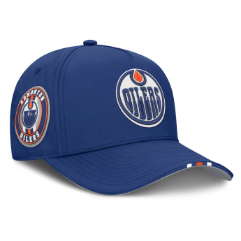Edmonton Oilers czapka baseballówka 2025 Draft Authentic Pro Structured Adjustable