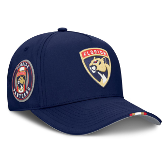 Florida Panthers czapka baseballówka 2025 Draft Authentic Pro Structured Adjustable