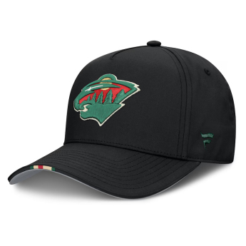 Minnesota Wild czapka baseballówka 2025 Draft Authentic Pro Structured Adjustable