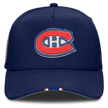 Montreal Canadiens czapka baseballówka 2025 Draft Authentic Pro Structured Adjustable