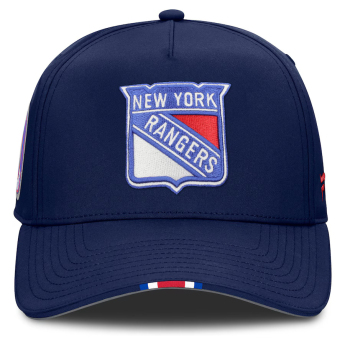 New York Rangers czapka baseballówka 2025 Draft Authentic Pro Structured Adjustable