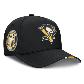 Pittsburgh Penguins czapka baseballówka 2025 Draft Authentic Pro Structured Adjustable