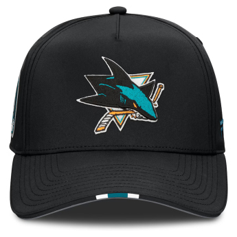 San Jose Sharks czapka baseballówka 2025 Draft Authentic Pro Structured Adjustable