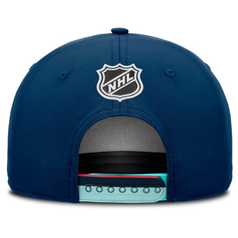 Seattle Kraken czapka baseballówka 2025 Draft Authentic Pro Structured Adjustable