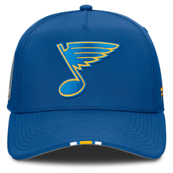 St. Louis Blues czapka baseballówka 2025 Draft Authentic Pro Structured Adjustable