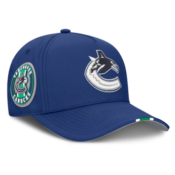 Vancouver Canucks czapka baseballówka 2025 Draft Authentic Pro Structured Adjustable