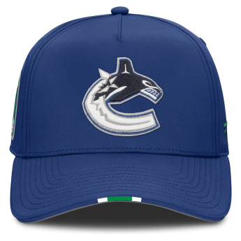 Vancouver Canucks czapka baseballówka 2025 Draft Authentic Pro Structured Adjustable