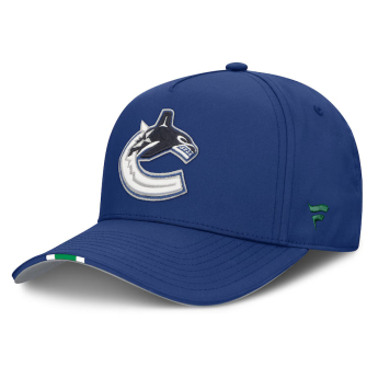 Vancouver Canucks czapka baseballówka 2025 Draft Authentic Pro Structured Adjustable