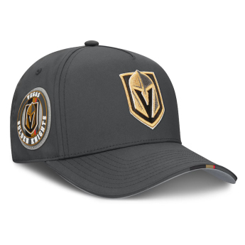 Vegas Golden Knights czapka baseballówka 2025 Draft Authentic Pro Structured Adjustable