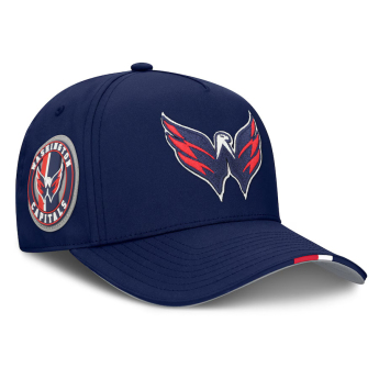 Washington Capitals czapka baseballówka 2025 Draft Authentic Pro Structured Adjustable