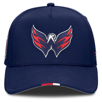 Washington Capitals czapka baseballówka 2025 Draft Authentic Pro Structured Adjustable