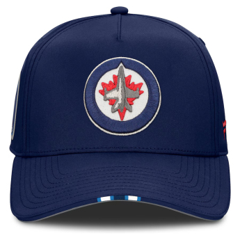 Winnipeg Jets czapka baseballówka 2025 Draft Authentic Pro Structured Adjustable